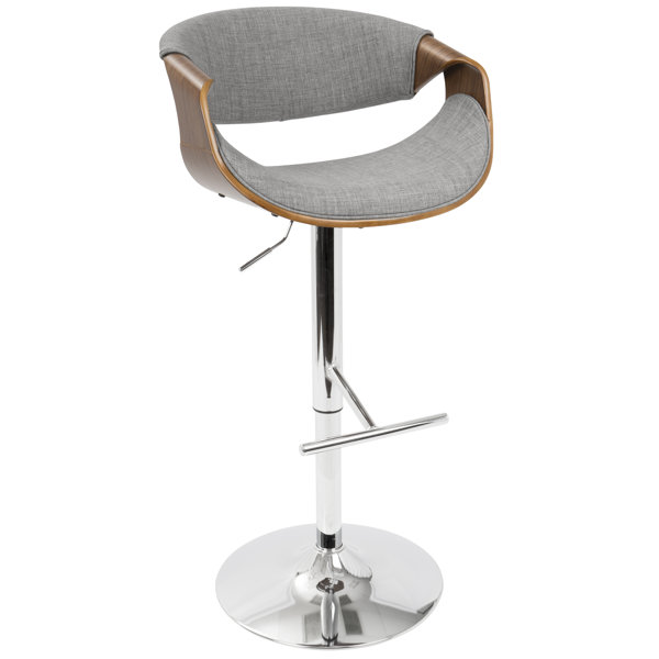 Marina Adjustable HeightSwivel Bar Stool & Reviews AllModern